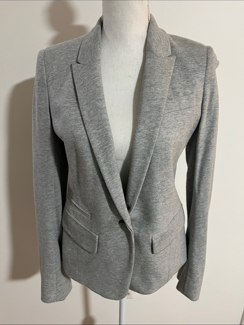 Classic Gray Women's Blazer Jacket